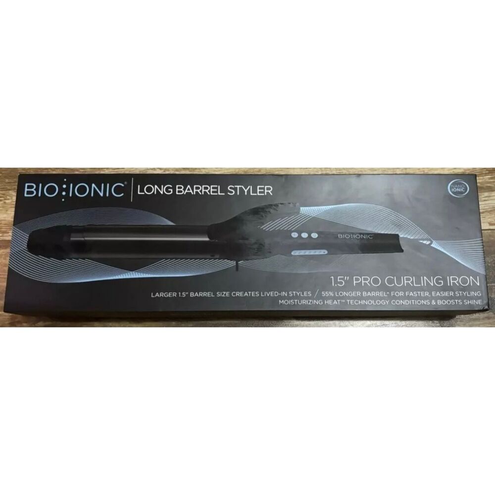Bio Ionic Long Barrel styler 1.5" Pro curling iron - Picture 3 of 7